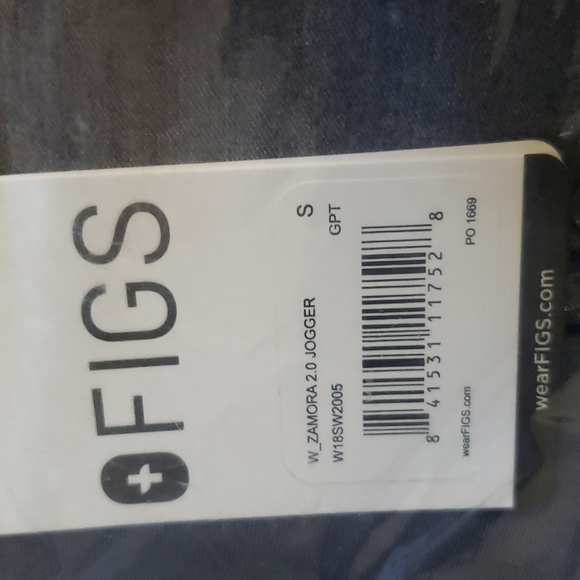 FIGS Charcoal Grey (S) Bottom Jogger - Picture 5 of 5